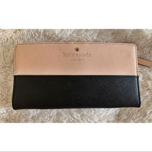 Kate Spade | Stacey Lane Saffiano Leather Bifold Wallet